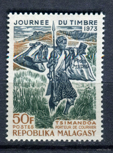 Мадагаскар - 1973г. - День марки - полная серия, MNH [Mi 681] - 1 марка