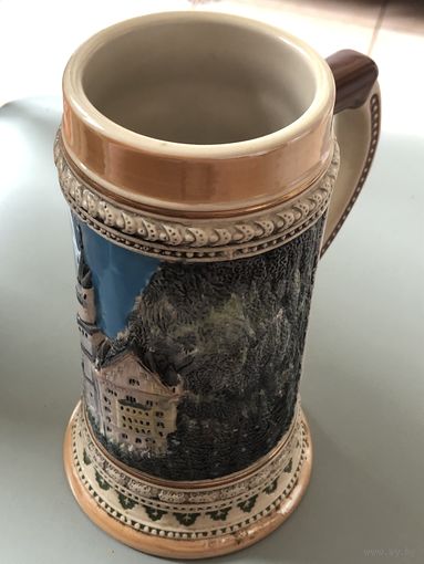 Кружка пивная коллекционная Бюргер Германия редкая