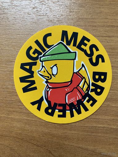 Подставка под пиво Magic Mess Brewery /Россия/ No 3
