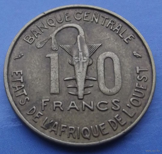 Западная Африка. 10 франков 1968
