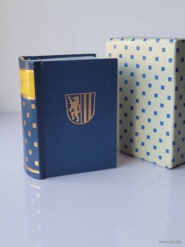 Лейпциг ( Leipzig ) . Миниатюрная книга ГДР (на немецком языке).