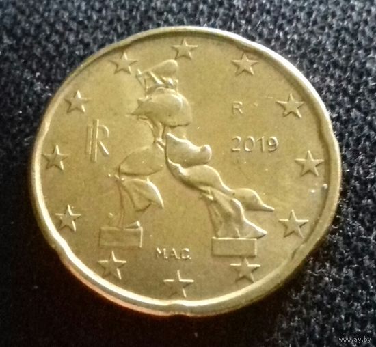 20 евроцентов, Италия 2019 г.