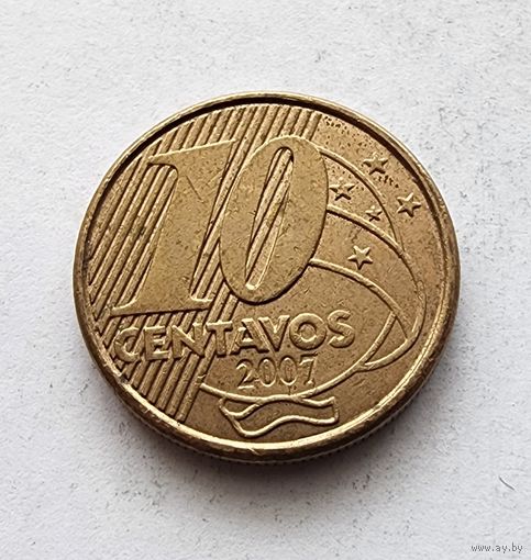 Бразилия 10 сентаво, 2007