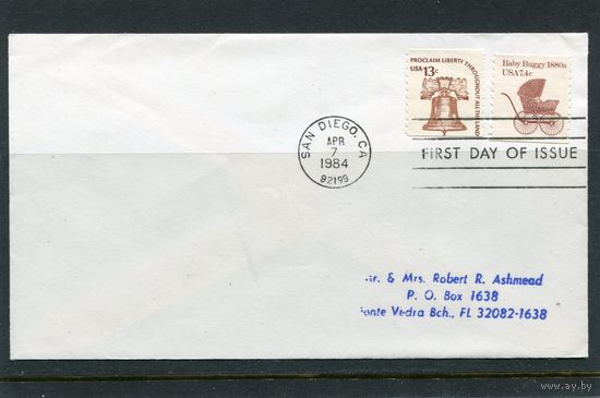 США. КПД с гашением стандартного выпуска. 1984