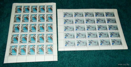 СССР.1966, август. Волго-Балтийский канал имени В.И.Ленина.ПОЛНАЯ СЕРИЯ В ЧИСТЫХ ЛИСТАХ.