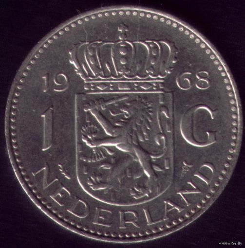 1 Гульден 1968 год Нидерланды