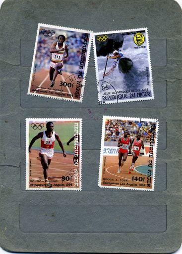 НИГЕР,   СПОРТ, ОЛИМПИАДЫ,    4м гашен