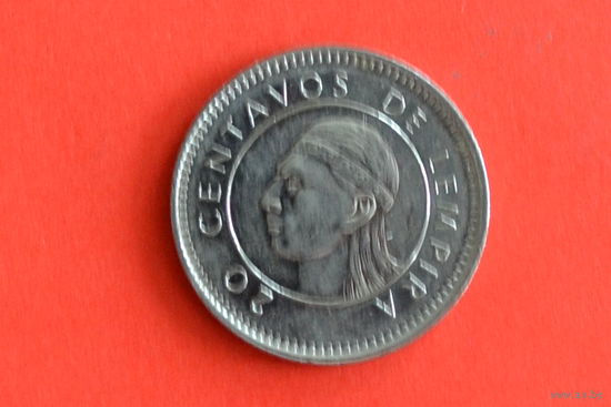 Гондурас 20 сентаво 1996 с 1 руб