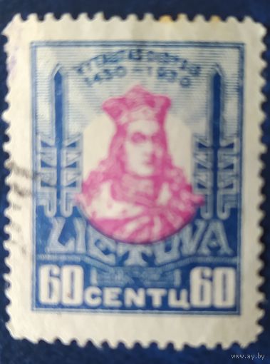 Литва 1930 Витов, наклейка.