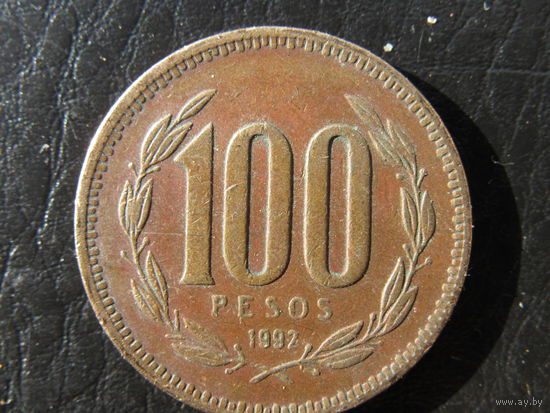 Чили. 100 песо. 1992. С 20 копеек. Распродажа коллекции. Смотрите другие лоты.