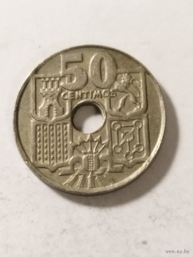 Испания 50 сентим 1963(63)