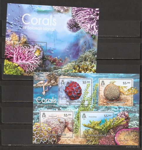 Соломоновы Острова 2012  Фауна Морская Кораллы Рифы
