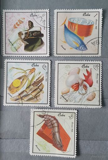 Куба продукты питания 5шт