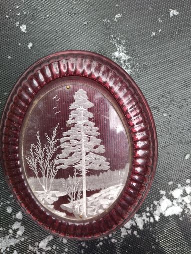 Шкатулка карболитовпя