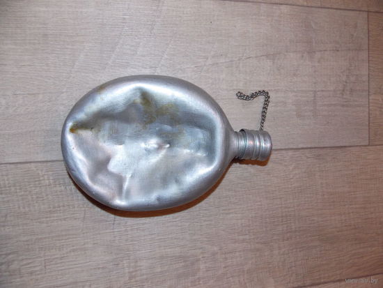Фляга Красный выборжец, 1956г. мятая