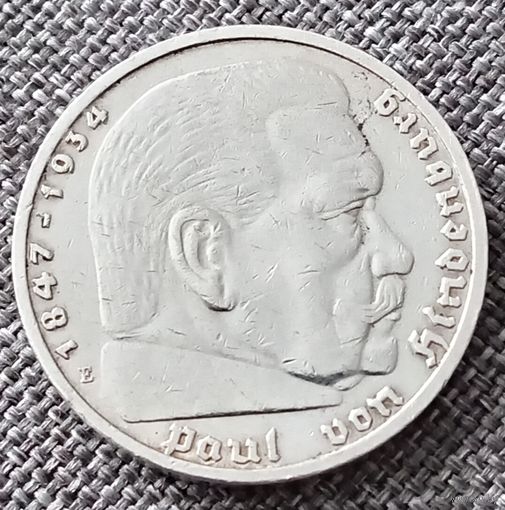 5 рейхсмарок 1936 Е
