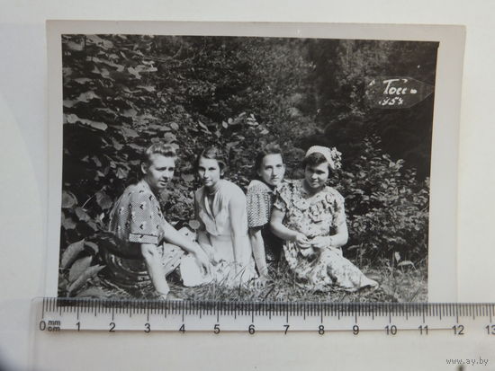 Фото на память Россь 1957