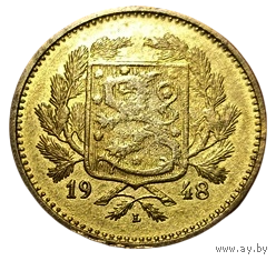 ФИНЛЯНДСКАЯ РЕСПУБЛИКА. 5 МАРОК 1948 L