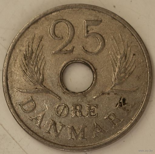 Дания 25 эре 1967 год