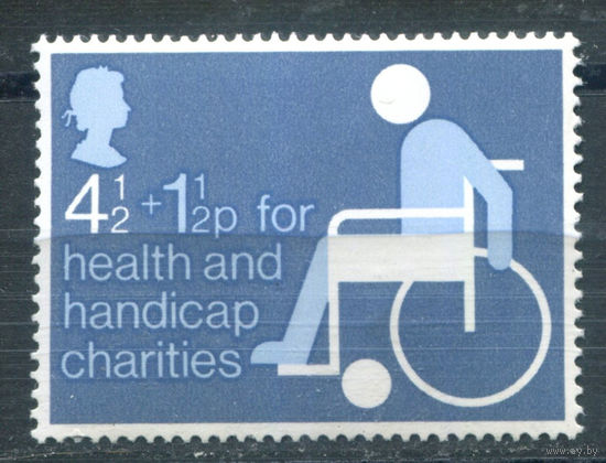 Великобритания - 1975г. - здоровье - 1 марка - полная серия, MNH [Mi 668]. #3-GB-Z-1-3