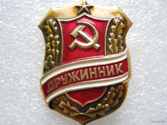 Дружинник.