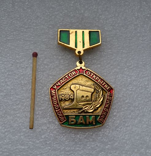 ЖДВ. Открытие движения на восточном участке БАМ. 1984 г. Разъезд Мирошниченко.