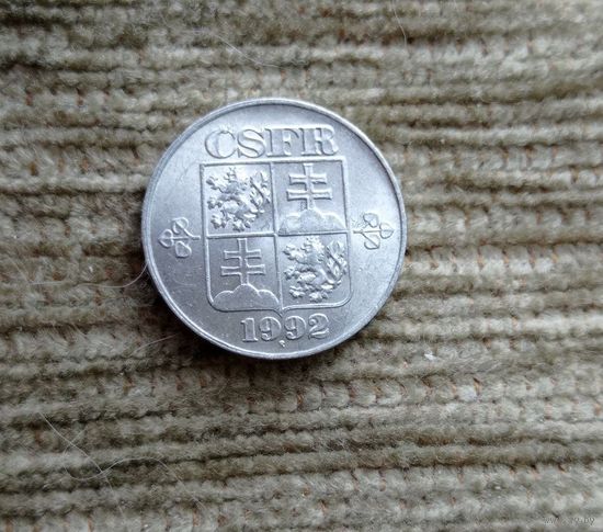Werty71 Чехословакия ЧСФР 10 геллеров 1992