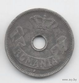 КОРОЛЕВСТВО РУМЫНИЯ 5 БАНЕЙ /БАНЬ, БАНИ/ 1906 J (Гамбург).