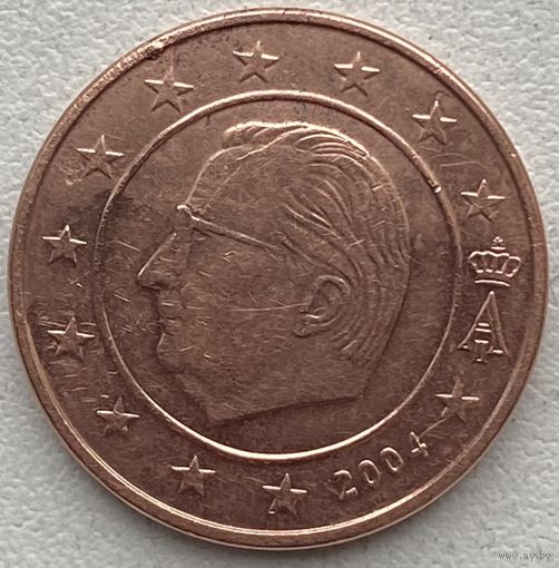 Бельгия 2 евроцента 2004 г.