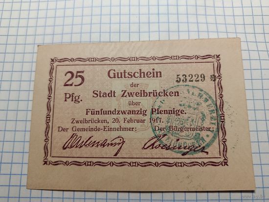 Германия 25 пфенингов (14)