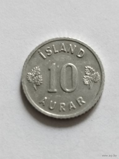 Исландия 10 аурар 1973