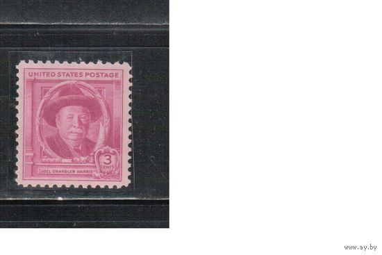 США-1948, (Мих.593),  ** , Личности, Писатель (одиночка)