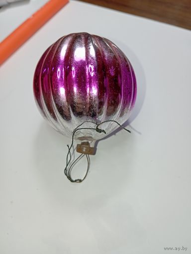 Ёлочная игрушки , Фонарик . СССР . С рубля