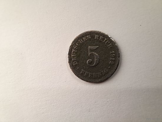 5 пфеннигов 1912