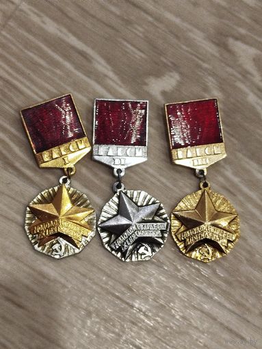 Молодой гвардеец пятилетки 3 степени