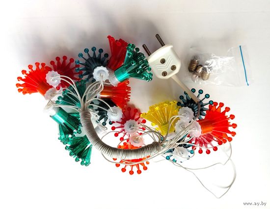 Электрическая гирлянда. " Снежинка ".