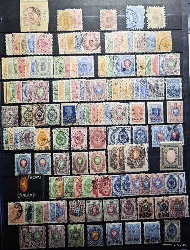 Финляндия  лот + альбом 30 страниц
