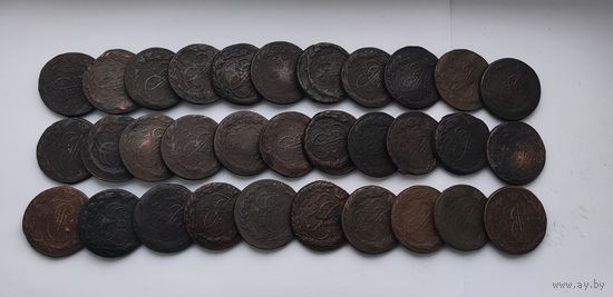 Оптовый лот Пятаков  Екатерина II В колличестве 32 штук Смотрите также другие мои лоты