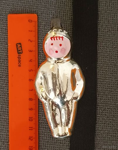 Ёлочная игрушка Космонавт , Редкий , Каталог .