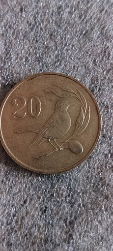 Кипр 20 цент 1983
