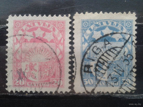 Латвия, 1927. Стандарт. Герб