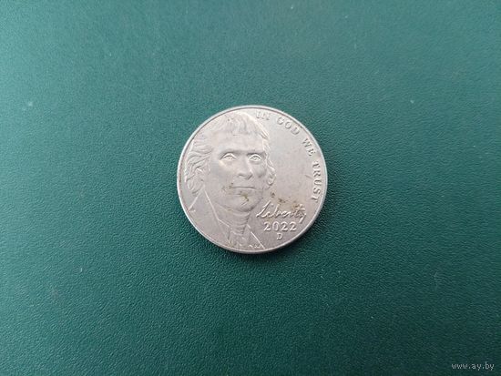 5 центов США.