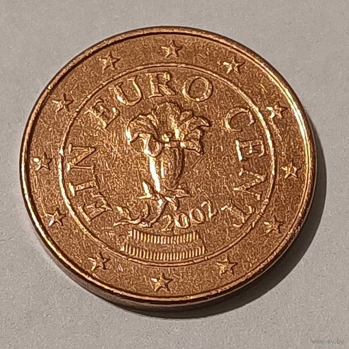 1 евроцент, Австрия 2002 г