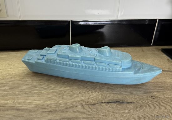 Игрушка корабль СССР клеймо