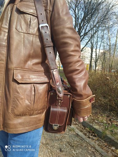 Дорожная сумка.кожа