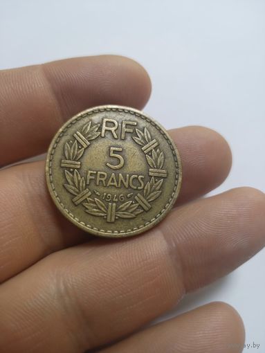 5 франков 1946 года Франция ( для Алжира)