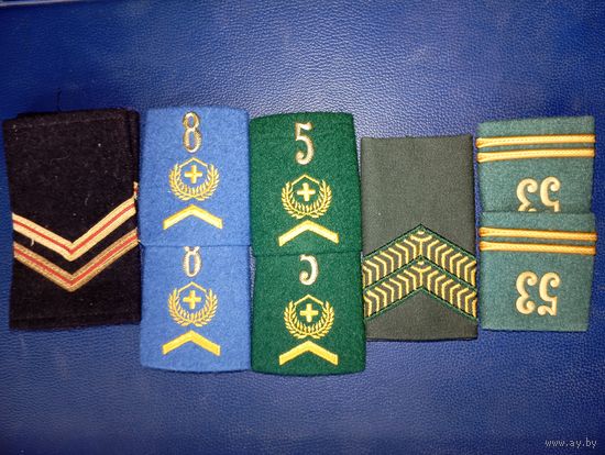 Погоны-муфты небольшая коллекция