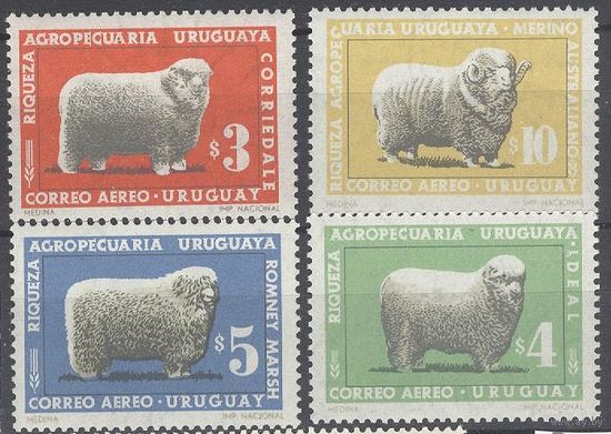 Уругвай. 1967. Фауна. Овцы