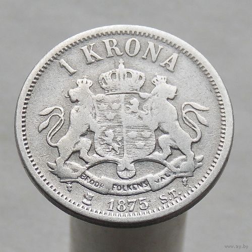 Швеция 1 крона 1875