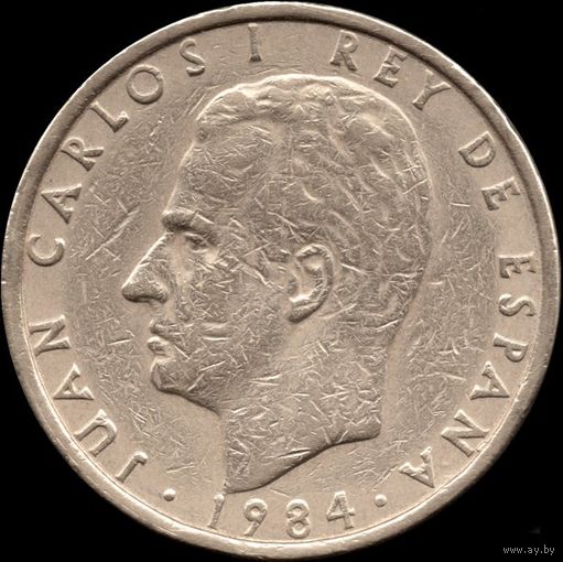 Испания 100 песет 1984 г. КМ#826 (13-9)